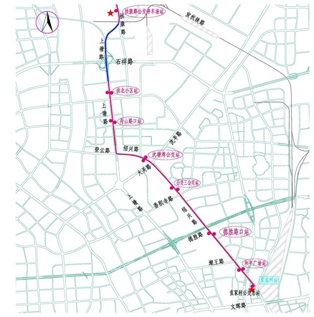 附件一:b7线(一期)站点光纤管道设置 序号 路名 站 名 站台形式 光纤